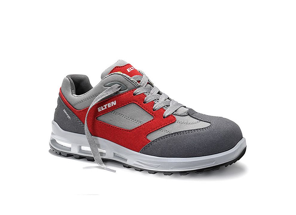 TRAVIS XXT grey-red S2 ESD polobotka