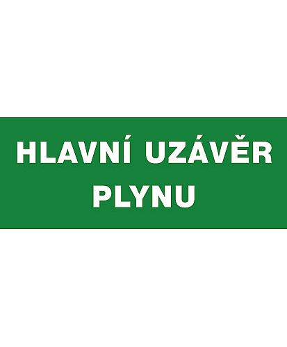 Hl.uzávěr plynu