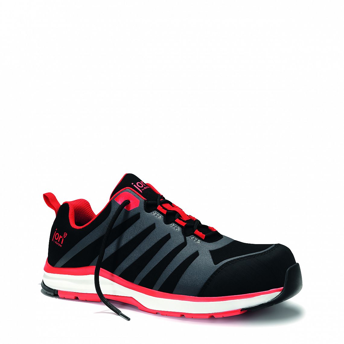 jo_RAPID black-red S3 ESD polobotka