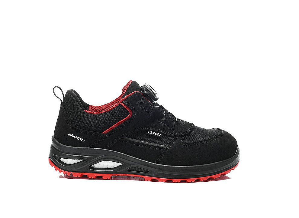 HANNAH XXTL BOA® black-red S3 ESD polobotka