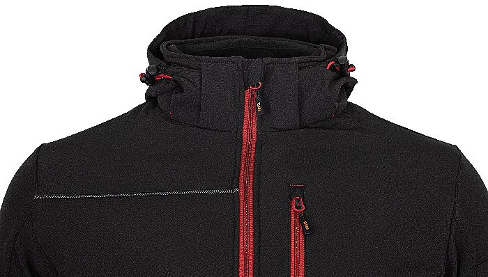 RUFUS Jacket black/red