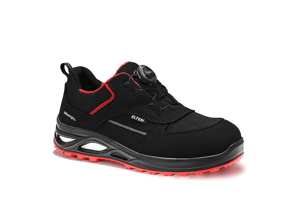 HANNAH XXTL BOA® black-red S3 ESD polobotka