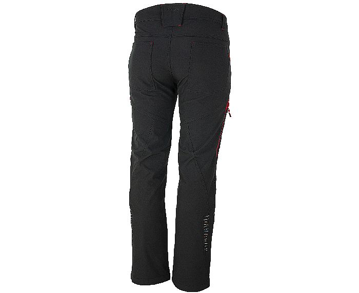 FORCE Trousers černo/červená