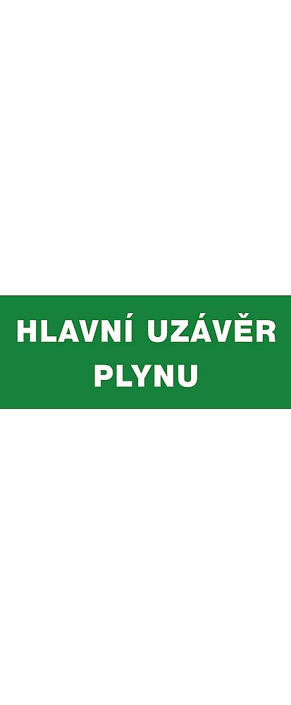 Hl.uzávěr plynu