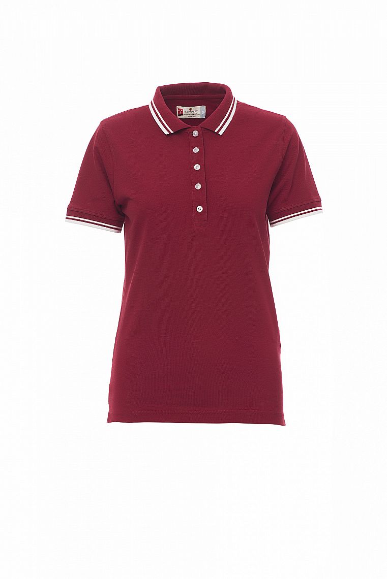 SKIPPER LADY BORDO polokošile  kr.rukáv