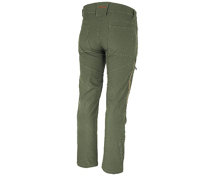 FORCE Trousers zeleno/písková