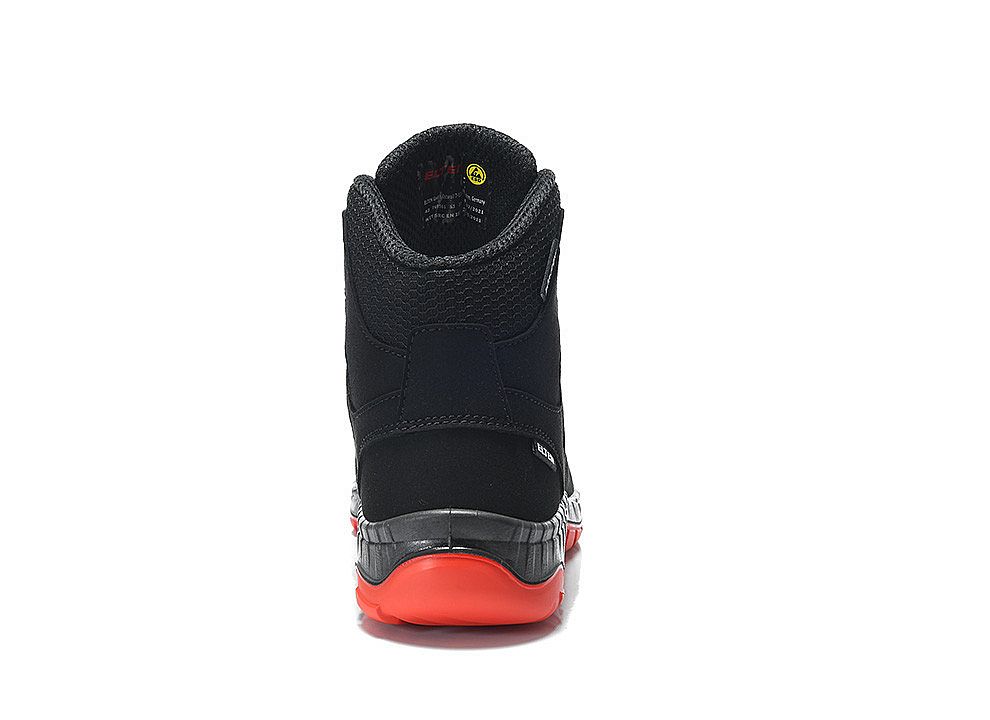 MADDOX black-red S3 ESD kotník