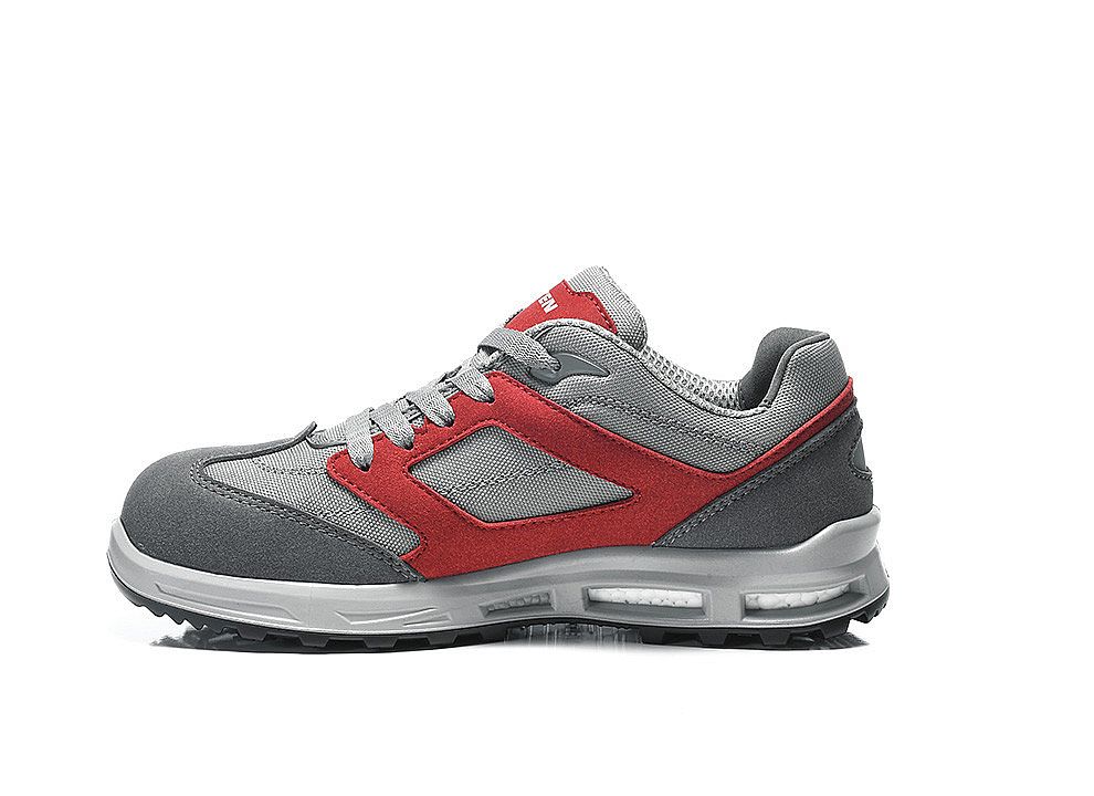 TRAVIS XXT grey-red S2 ESD polobotka