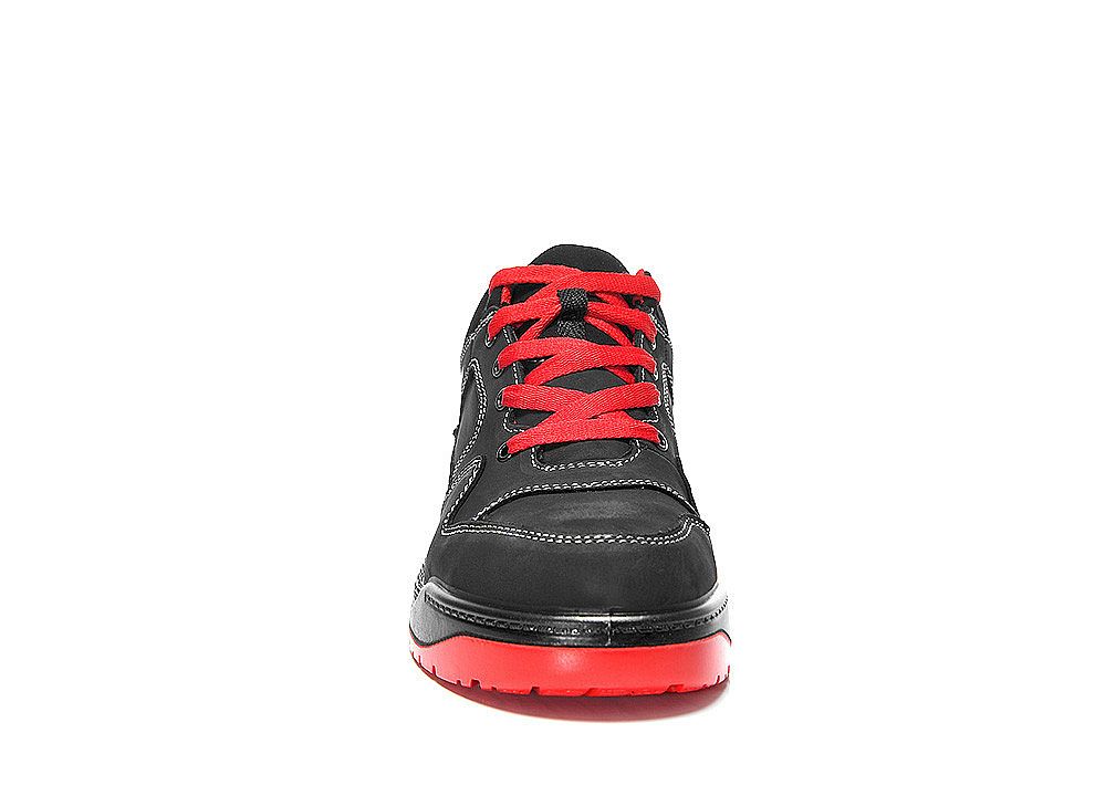 MAVERICK black-red S3 ESD polobotka