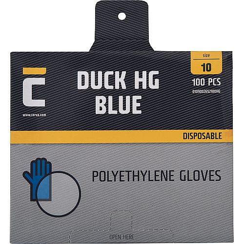 DUCK BLUE HG rukavice JR polyetylén