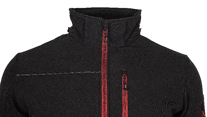 RUFUS Jacket black/red