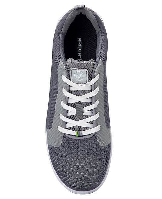 FLYKER GREY S1P Textilní polobotka