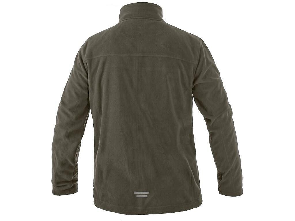 GRANBY mikina khaki fleece