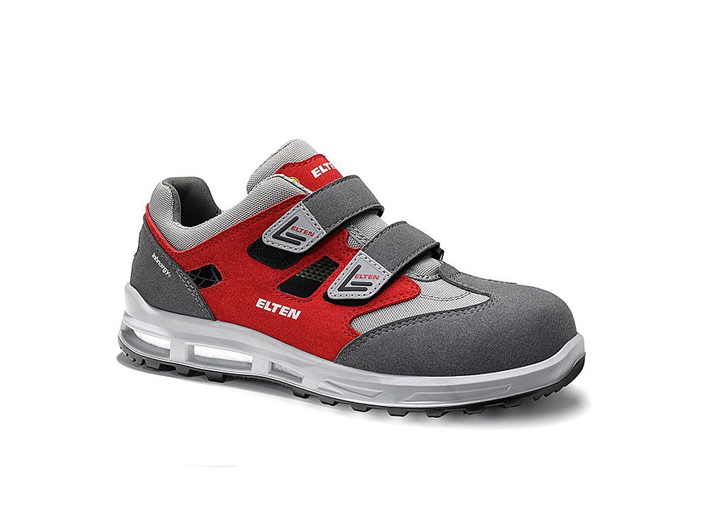 TRAVIS XXT grey-red S1 ESD sandál