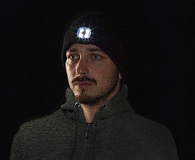 LUMOS USB LED Hat Black