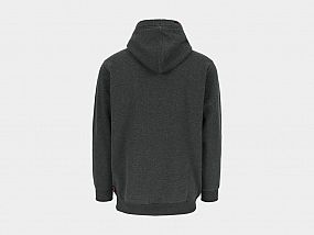 HALI HOODED mikina antracit