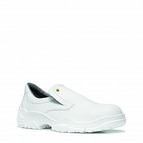 WHITE Slipper S2 ESD polobotka