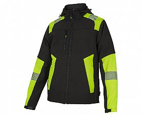 REFLECTOS Jacket black/yellow