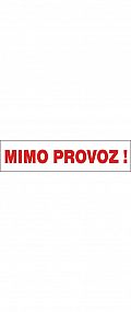 Mimo provoz