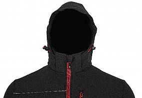 RUFUS Jacket black/red