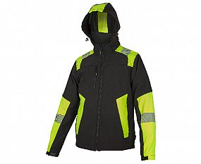 REFLECTOS Jacket black/yellow