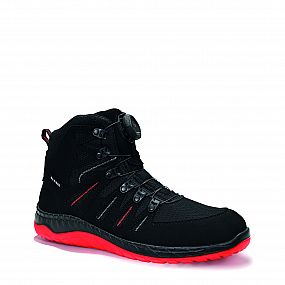 MADDOX BOA® black-red S3 ESD kotník