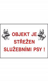 Pozor-Objekt střežen