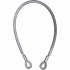 Ocelové lanko LANYARD AZ 02 - 2m