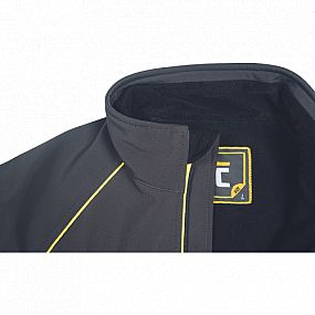 SHELDON softshell bunda antrac/žlutá