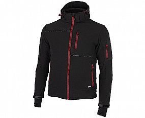 RUFUS Jacket black/red