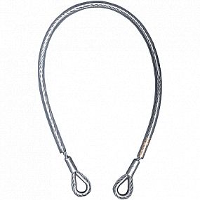 Ocelové lanko LANYARD AZ 01 - 1m